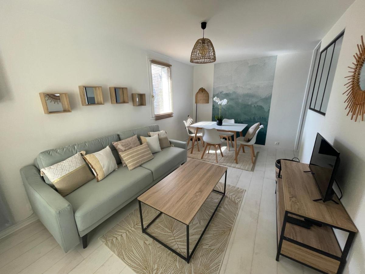 Апартаменты Le Plein Soleil, Appt 2 Pieces Terrasse, 600 M De La Plage De Blonville Sur Mer Экстерьер фото